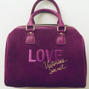 Victoria’s Secret cosmetics case in purple